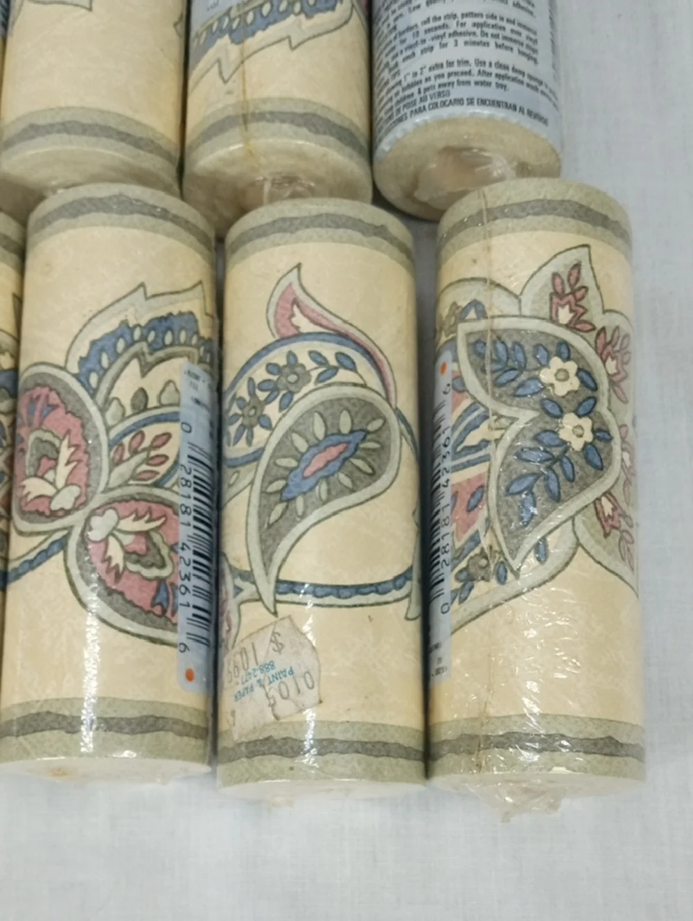 Vintage Sunworthy Wallpaper Border Lot Of 11